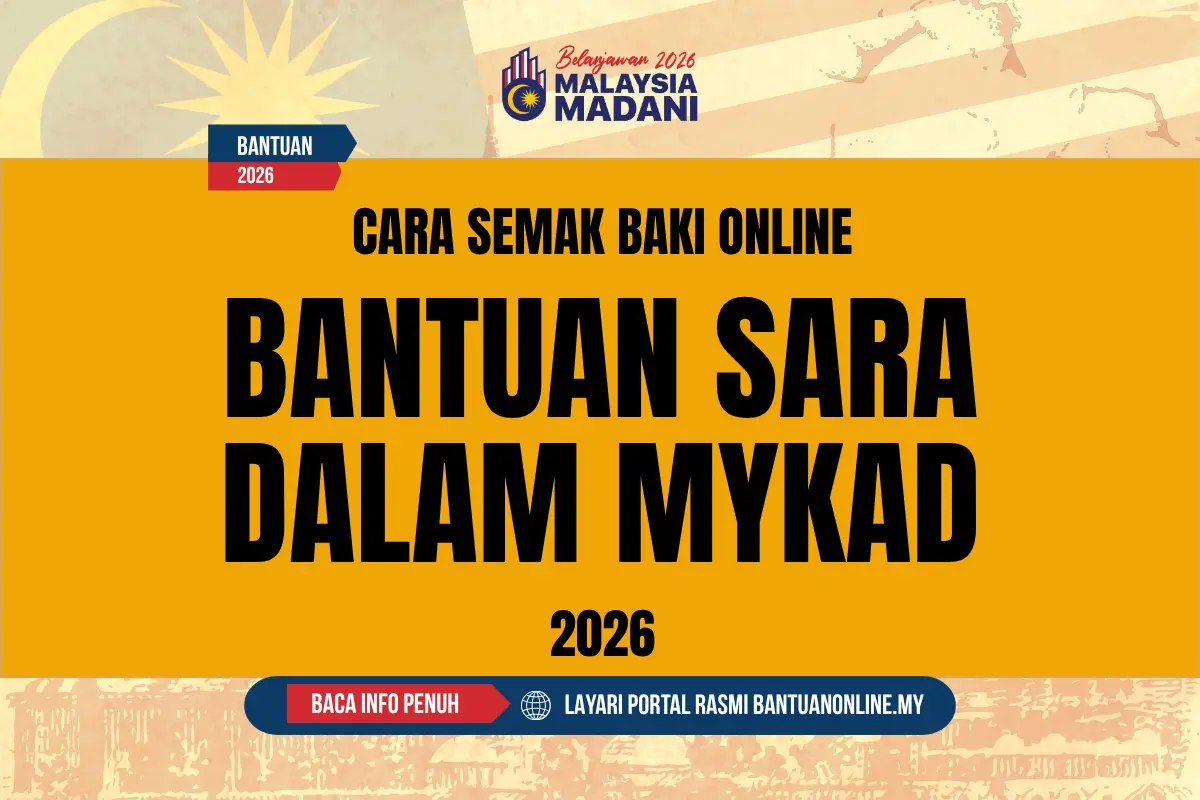 SARA 2026 SEMAK BAKI