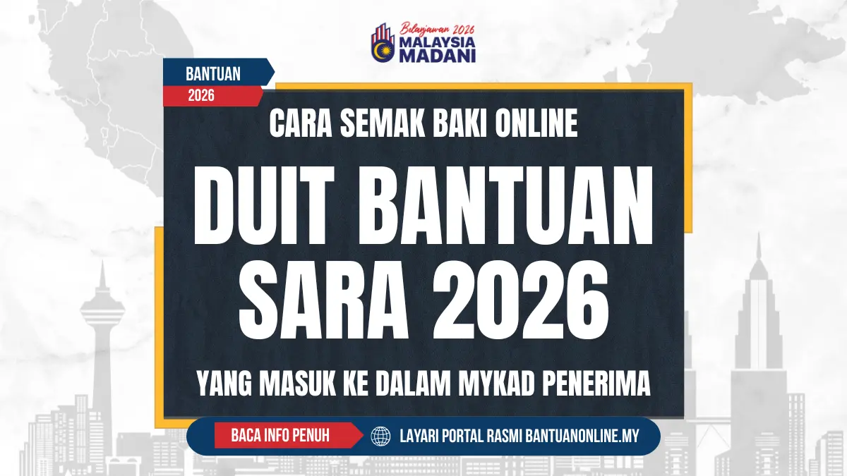 SARA 2026 SEMAK BAKI