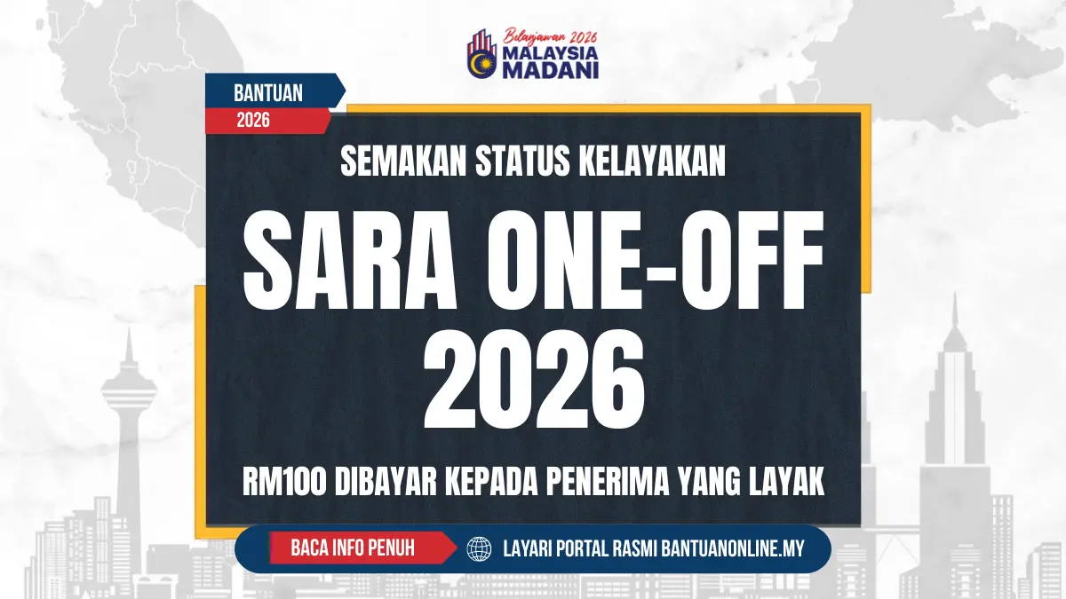 SARA ONE OFF 2026 RM100