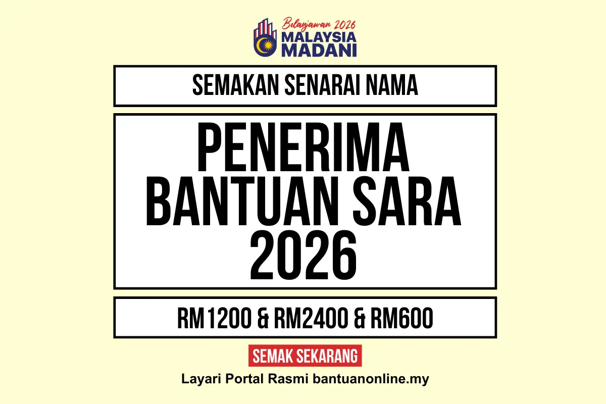 SEMAK BANTUAN SARA 2026