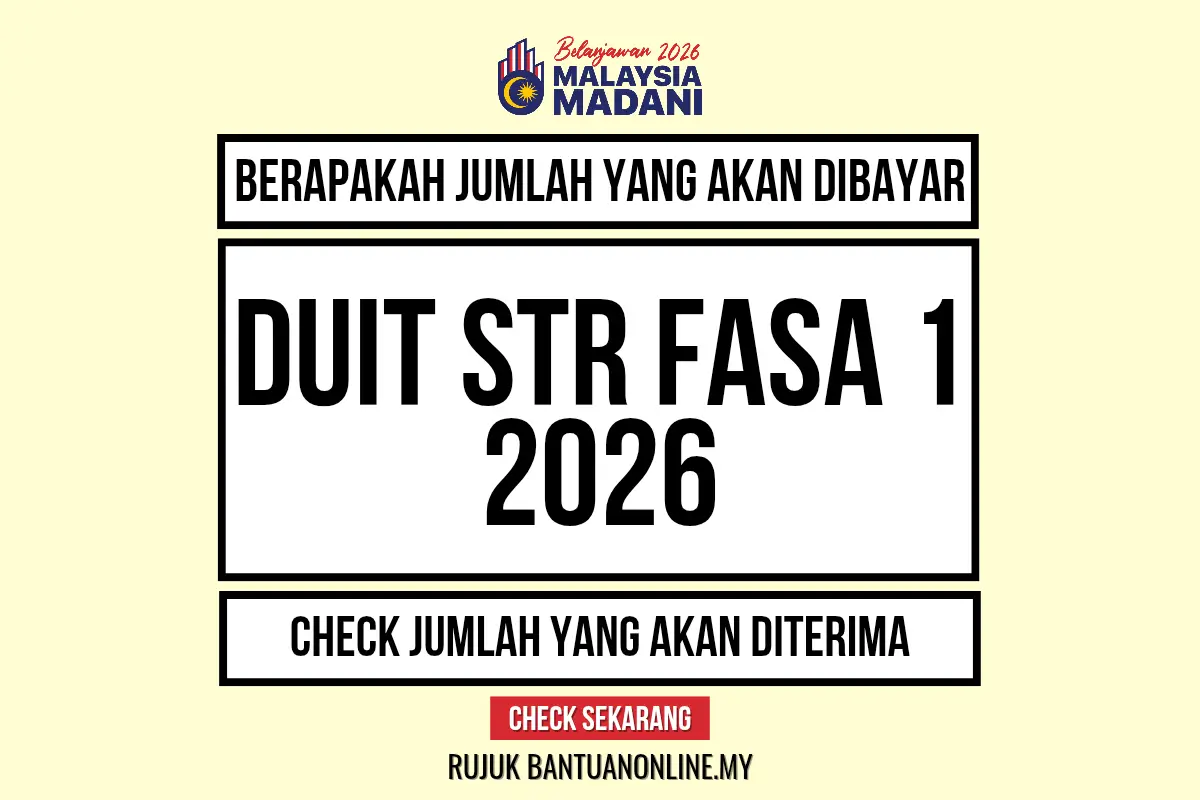SEMAK DUIT STR 2026