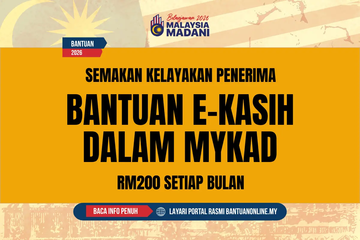 SEMAKAN EKASIH ONLINE 2026