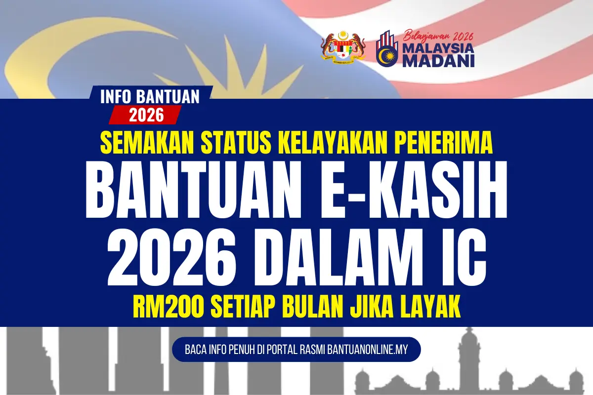 SEMAKAN STATUS EKASIH 2026 RM200 SEBULAN