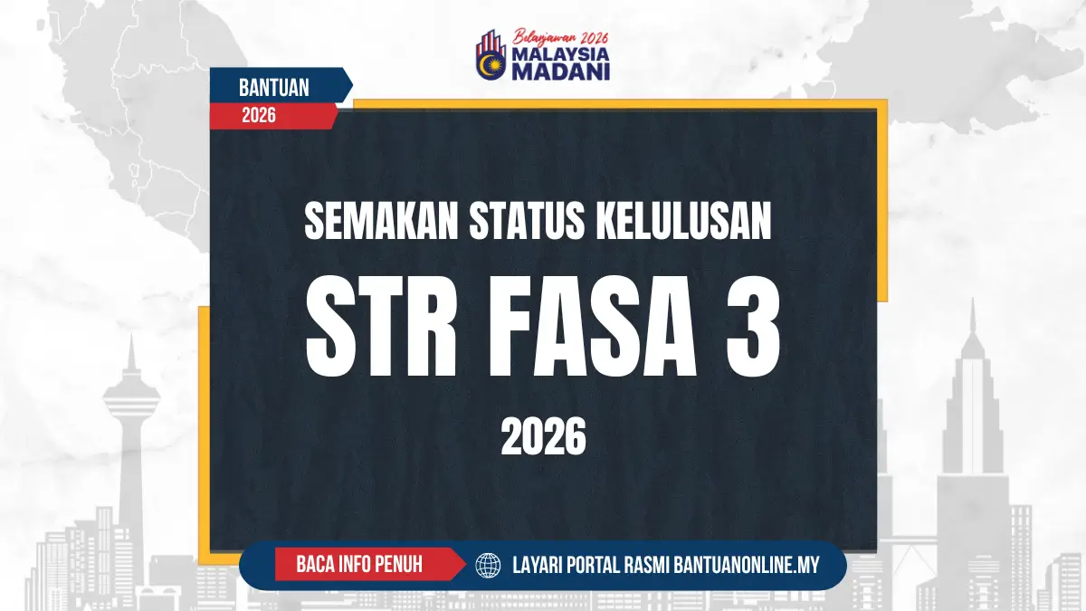 STR 2026 SEMAKAN KELULUSAN