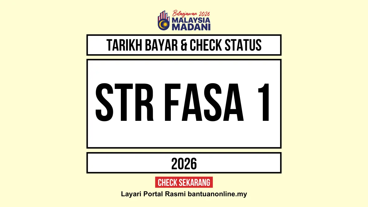 STR 2026 TARIKH BAYAR FASA 1