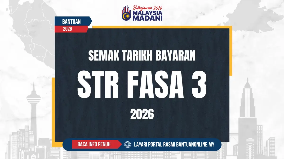 STR 2026 TARIKH BAYARAN