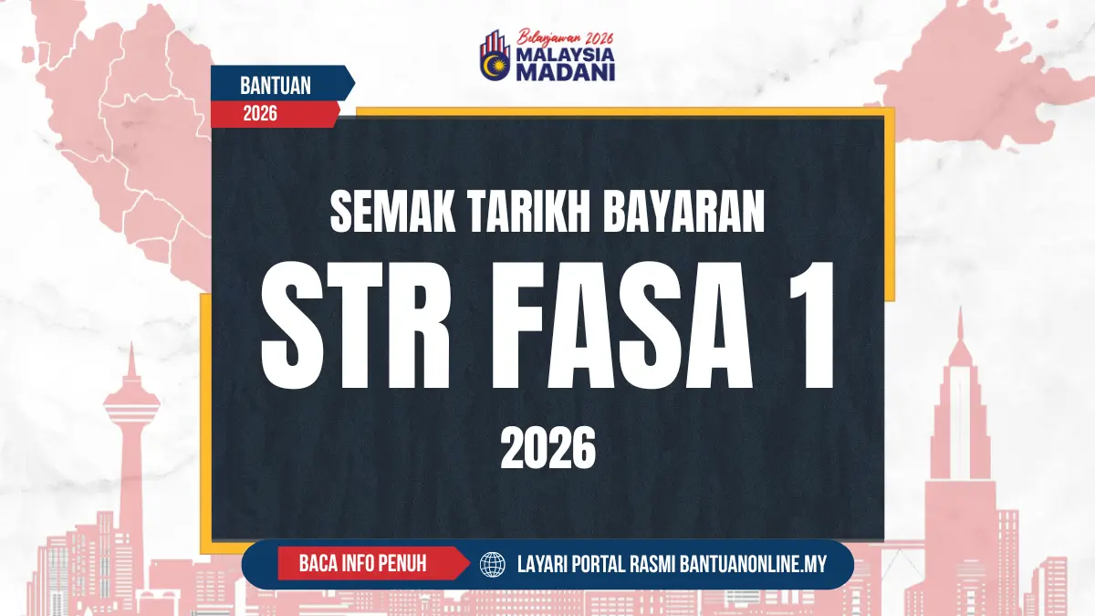 STR 2026 TARIKH BAYARAN