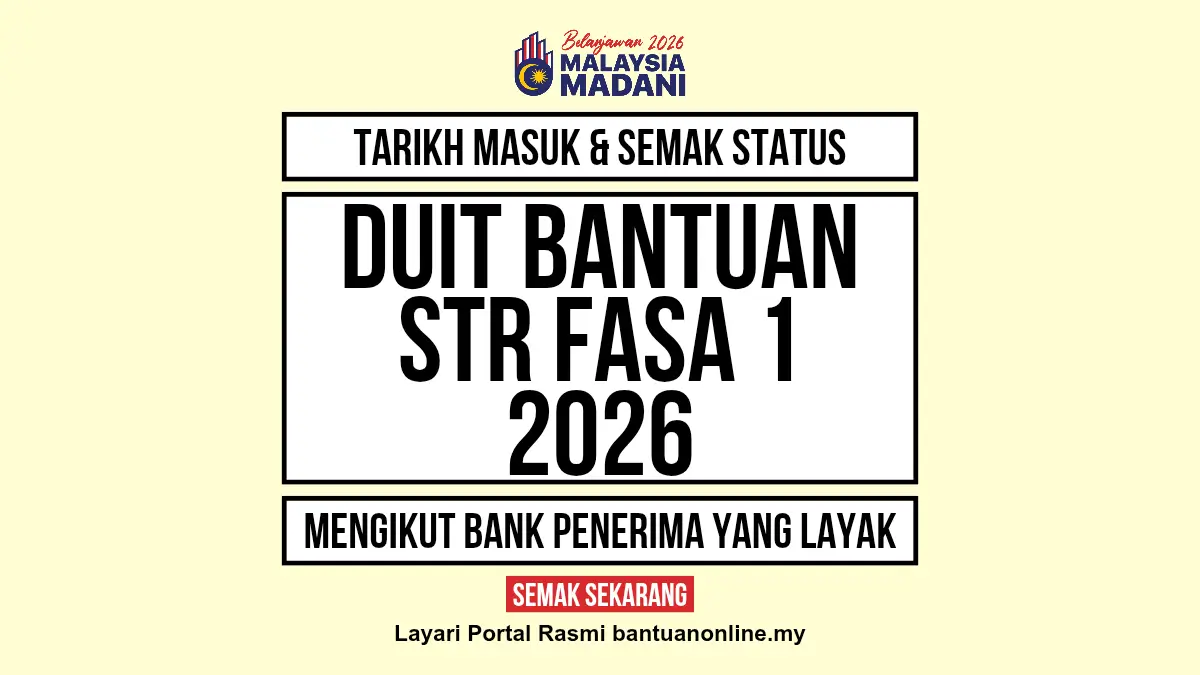 STR FASA 1 2026 MENGIKUT BANK