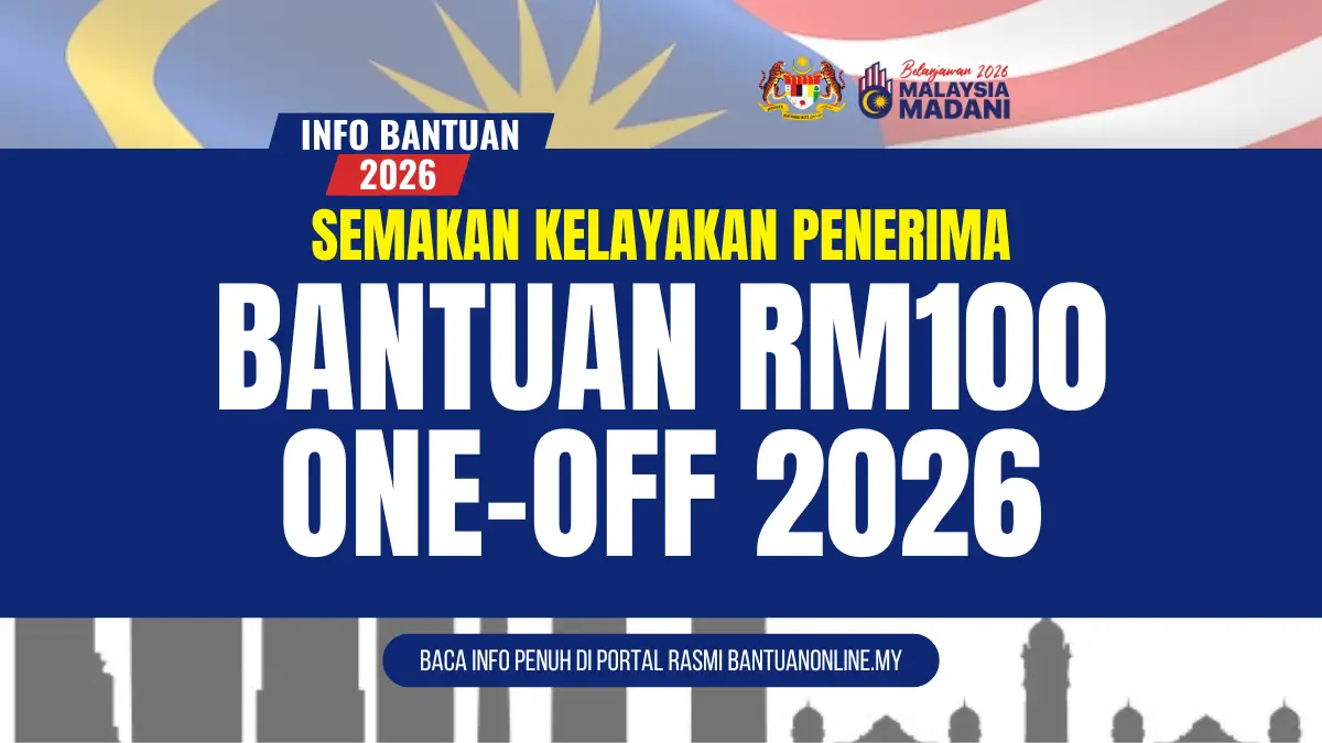 BANTUAN 100 ONE OFF 2026