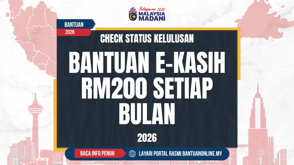 BANTUAN EKASIH SEMAKAN RM200