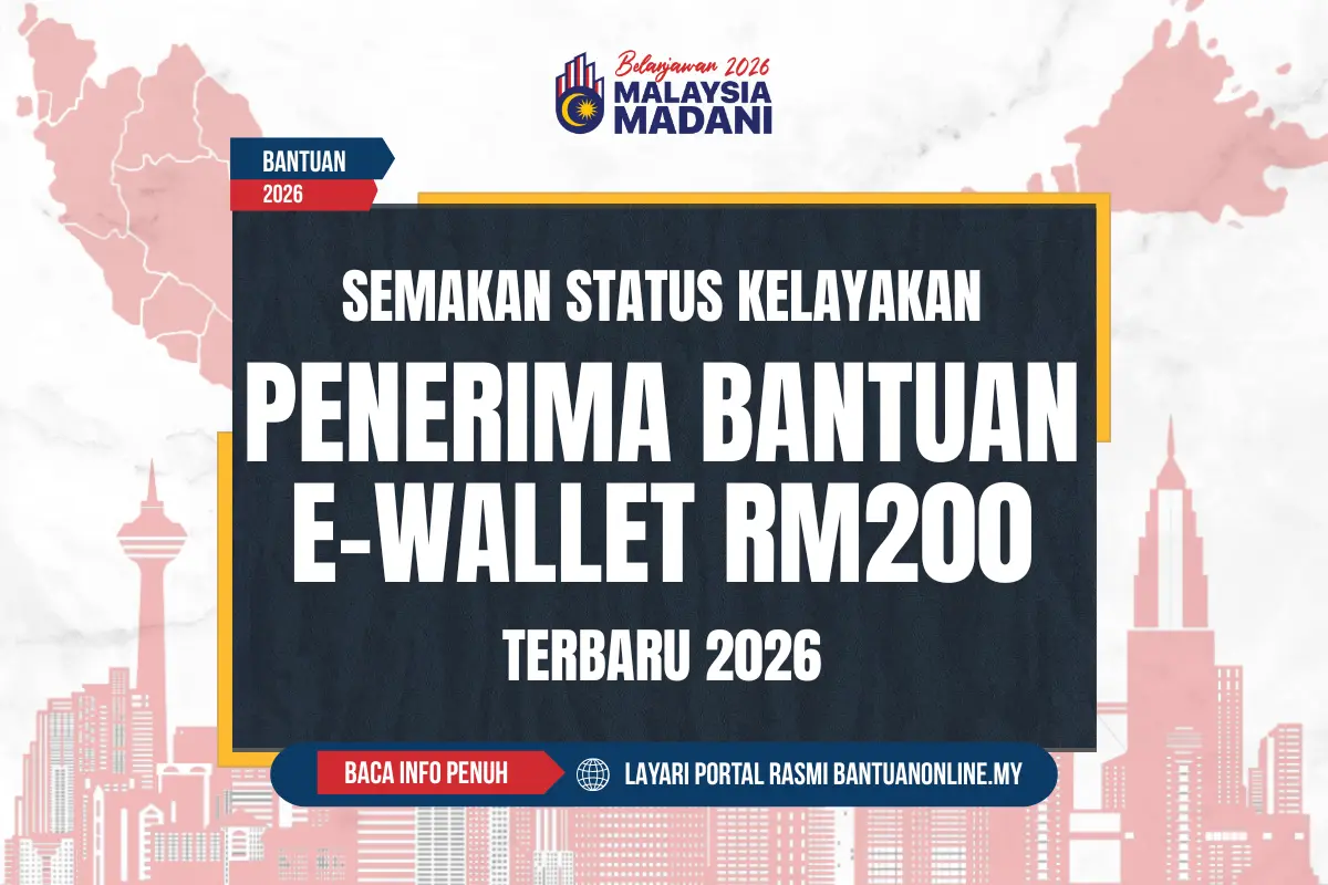 BANTUAN EWALLET RM200 2026