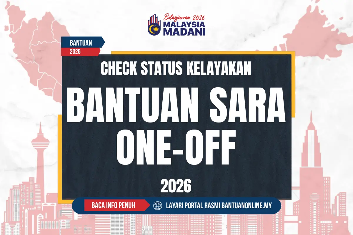 BANTUAN SARA ONE OFF 2026
