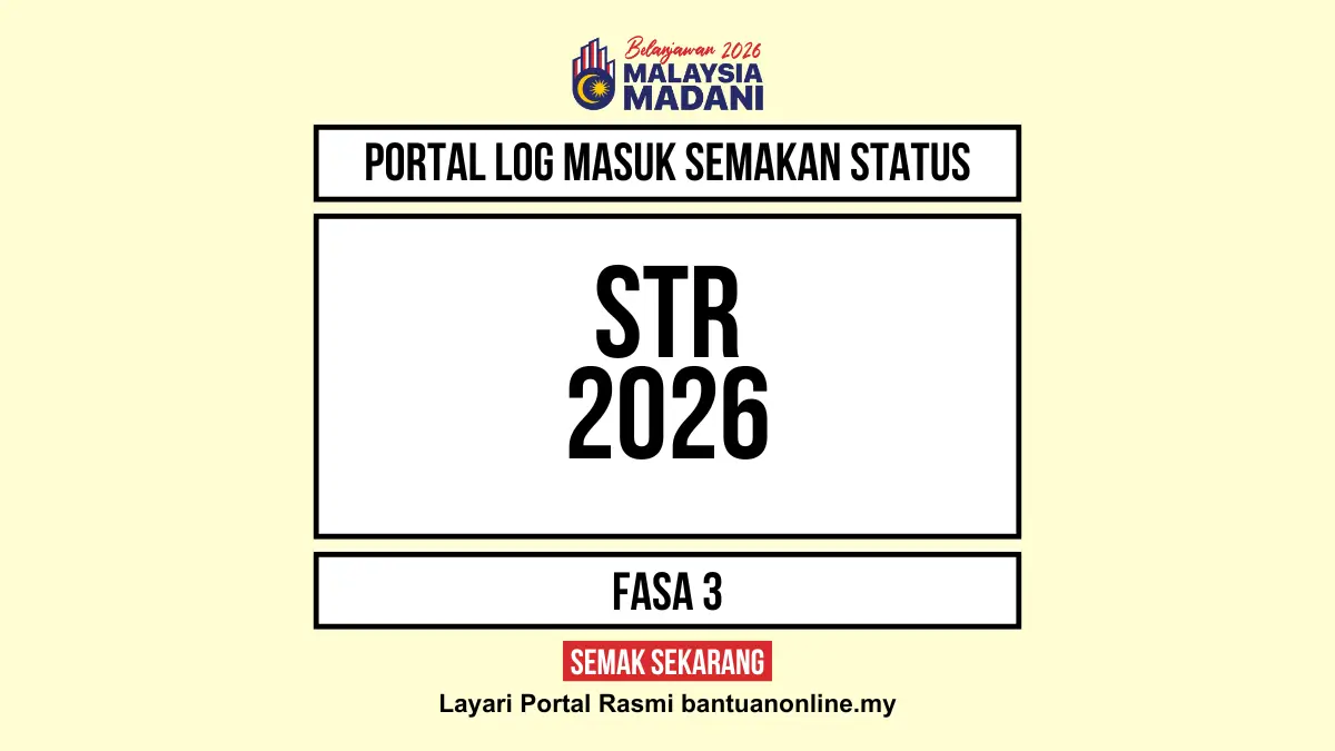 CARA LOG MASUK STR