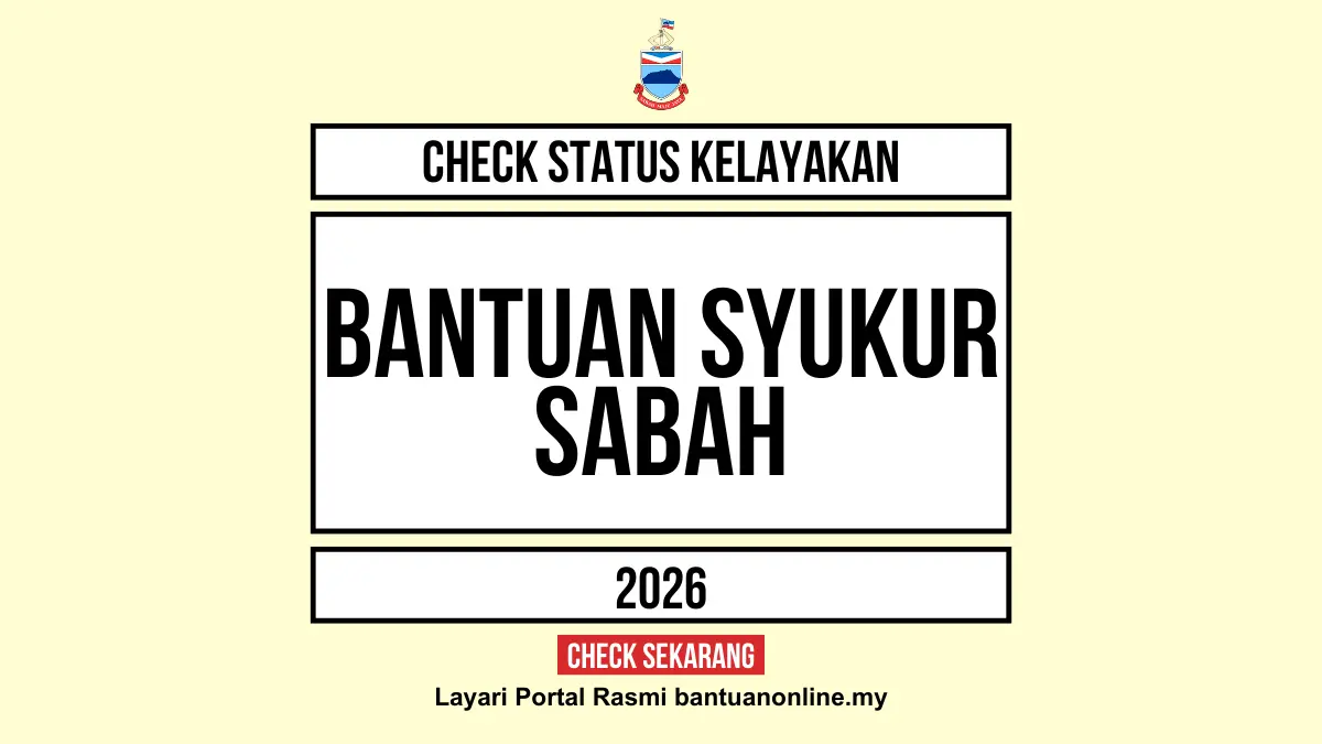 CHECK SYUKUR SABAH 2026