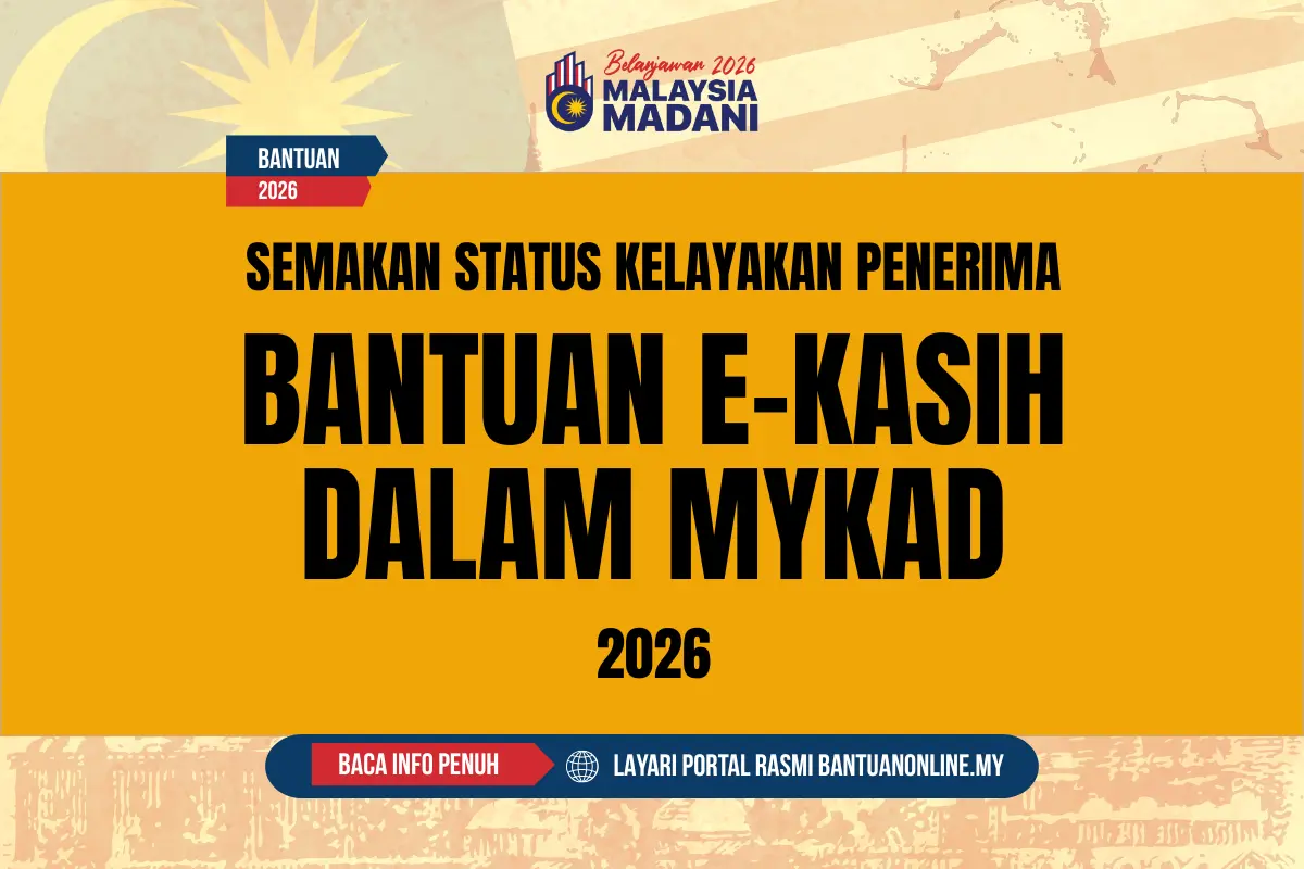 E KASIH ONLINE 2026