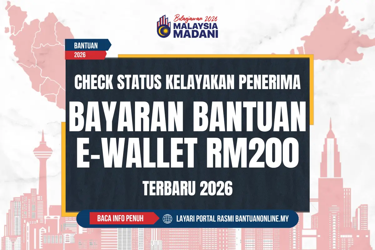 EWALLET RM200 2026 KELAYAKAN