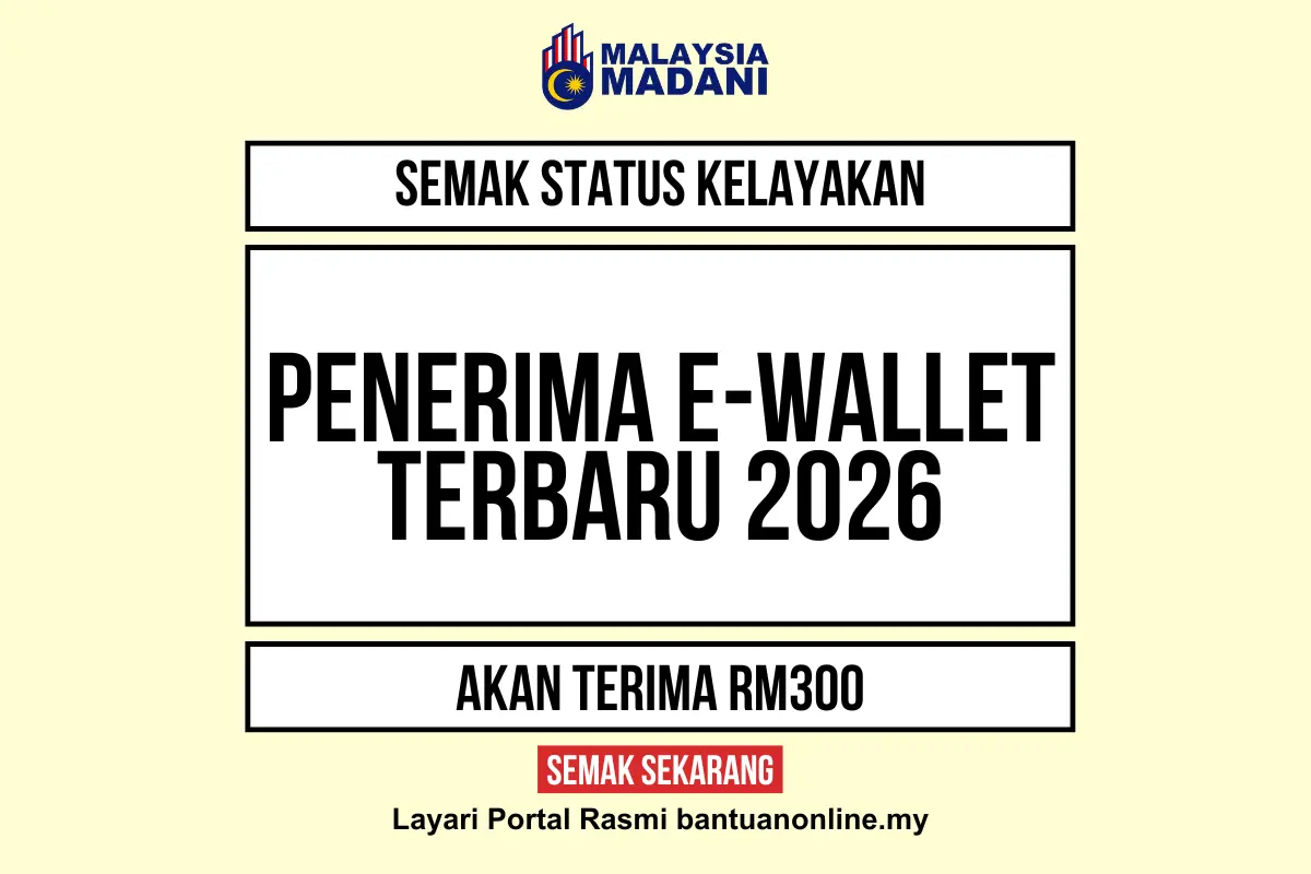 EWALLET RM300 TERBARU 2026