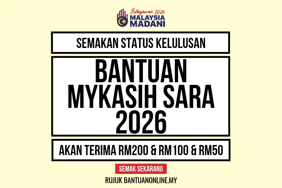MYKASIH SARA SEMAKAN 2026