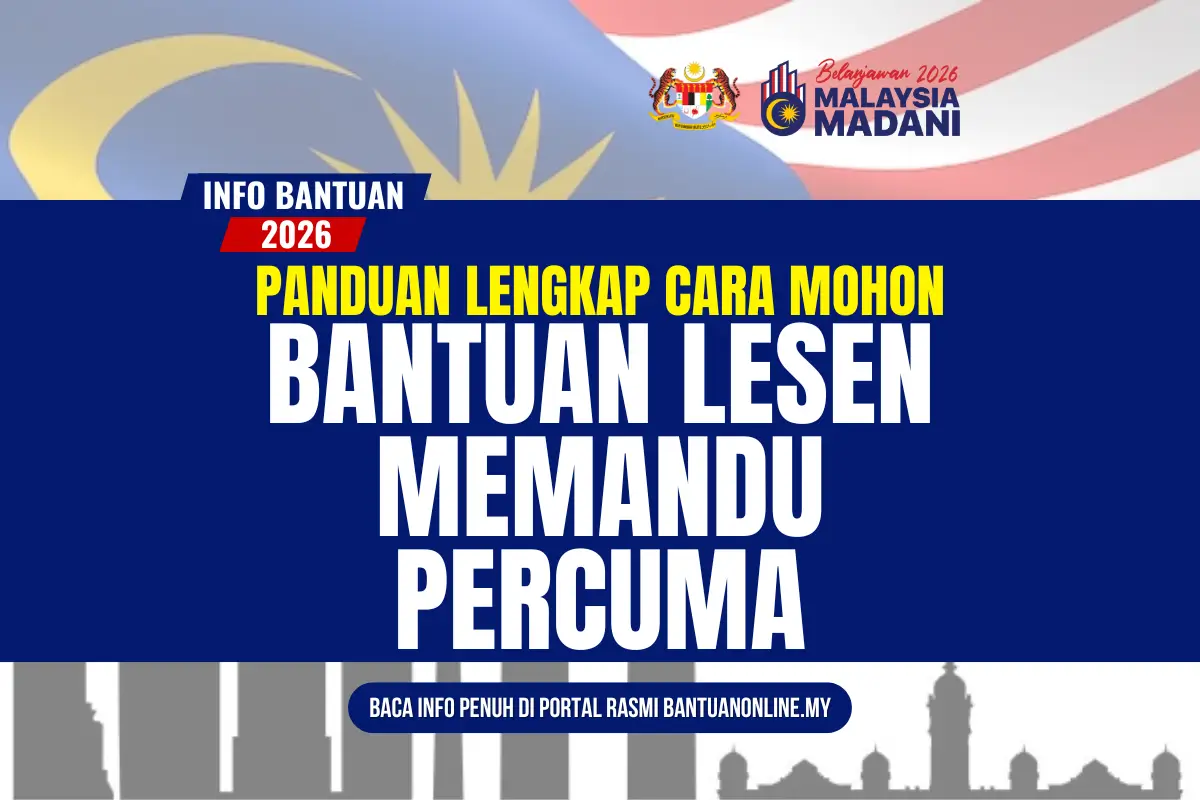 PERMOHONAN LESEN PERCUMA ONLINE 2026