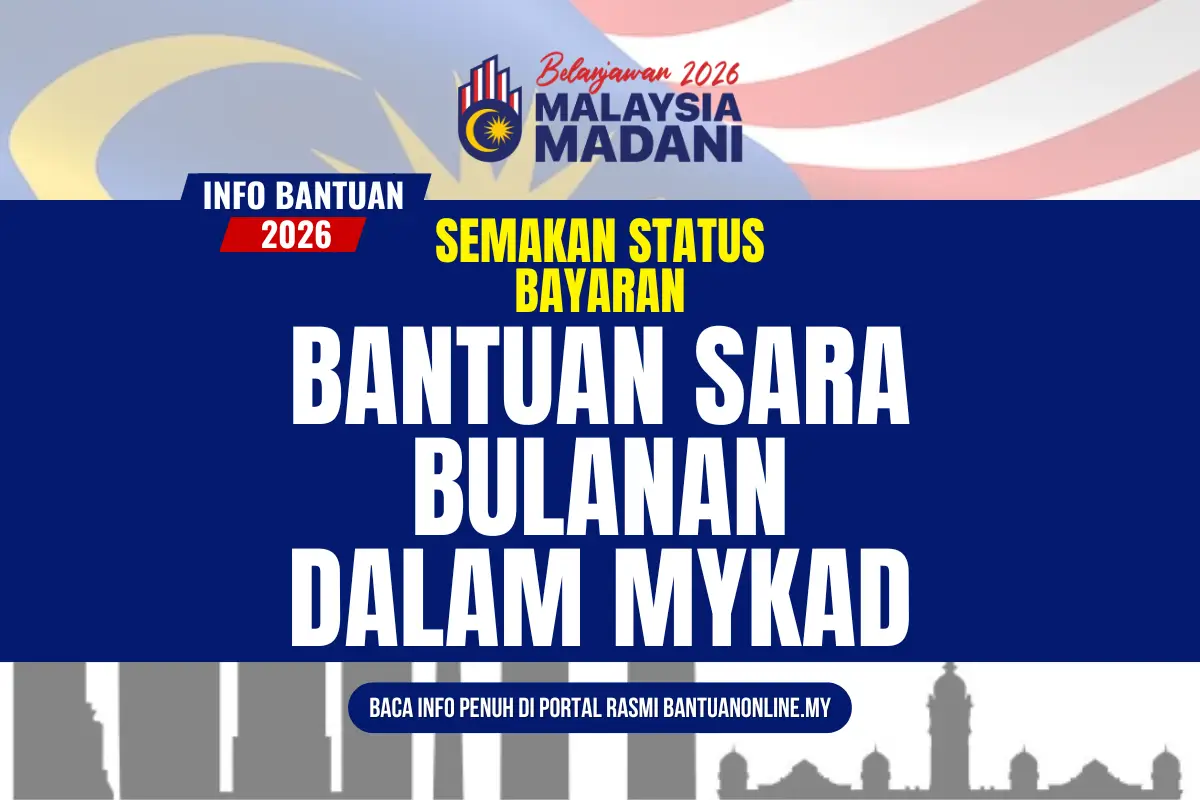SEMAKAN STATUS BAYARAN SARA 2026