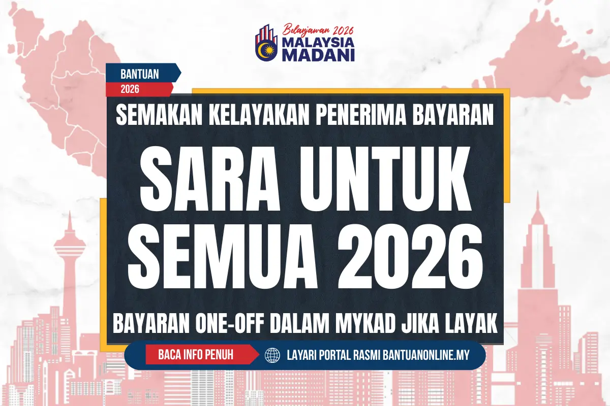 SEMAKAN SARA UNTUK SEMUA 2026