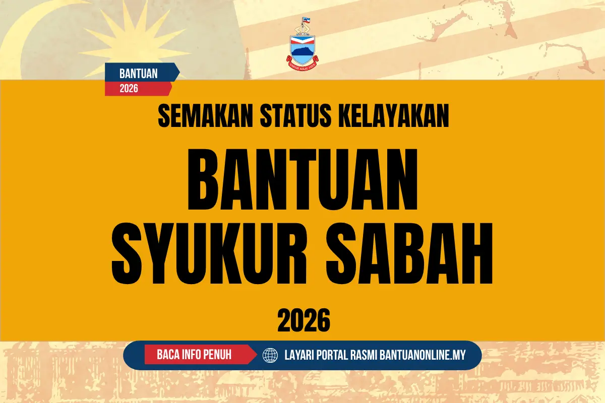 SEMAKAN STATUS BANTUAN SABAH 2026