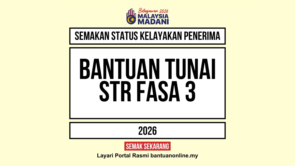 SEMAKAN STR 2026