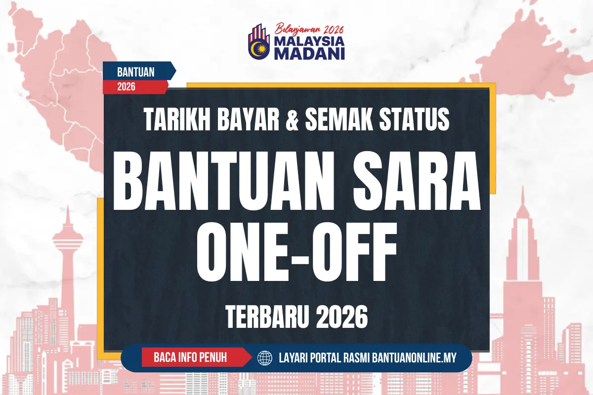 SUMBANGAN ASAS RAHMAH ONE OFF 2026 BILA BAYAR