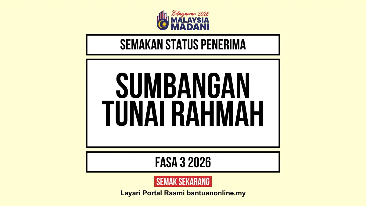 SUMBANGAN TUNAI RAHMAH 2026