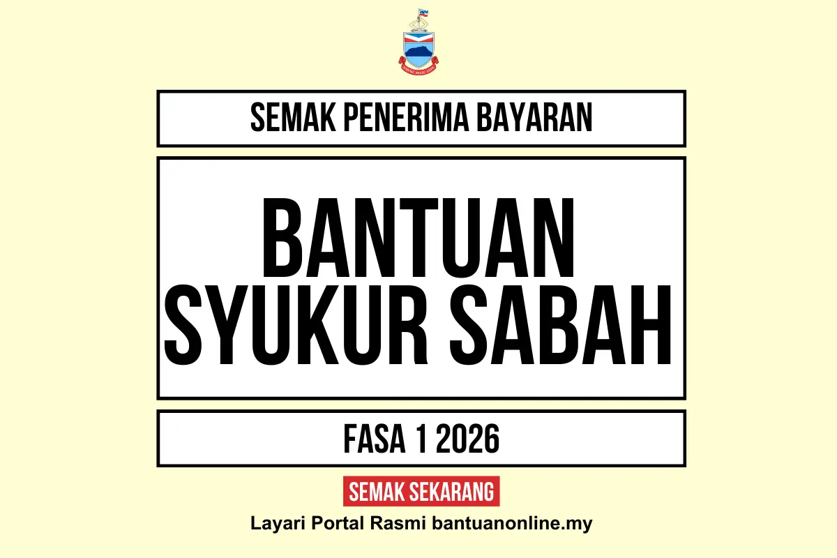 BANTUAN SYUKUR SABAH SEMAK