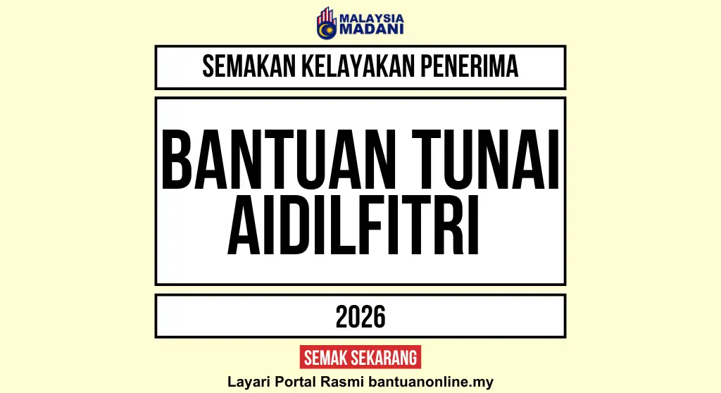 BANTUAN TUNAI AIDILFITRI