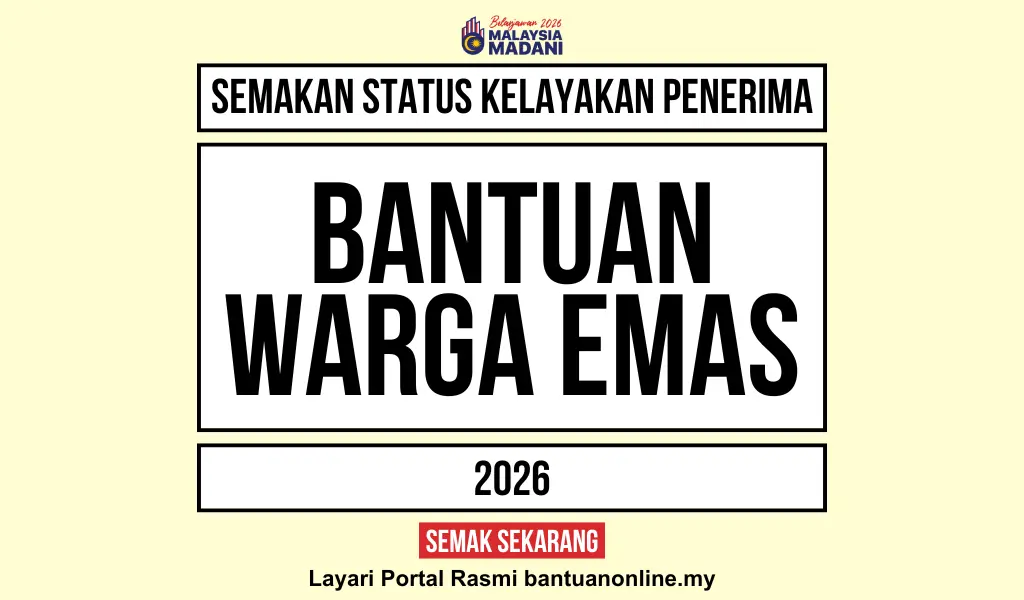BANTUAN TUNAI WARGA EMAS