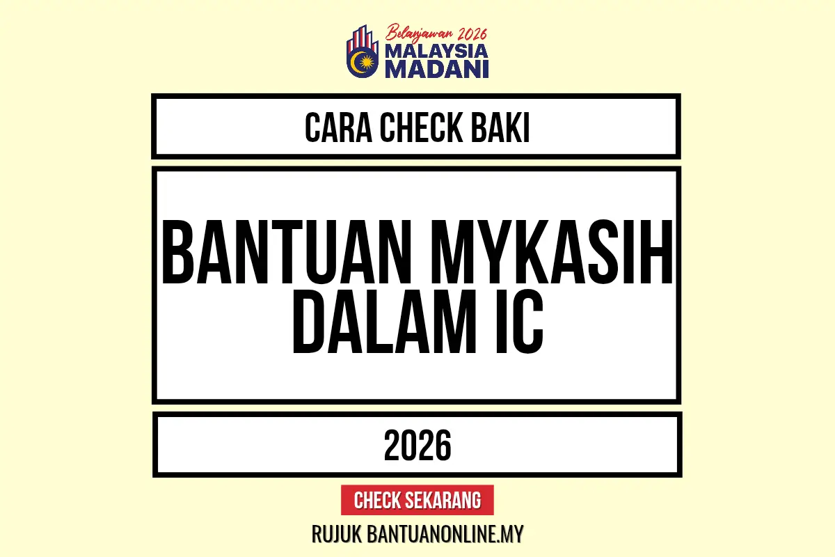 CHECK BAKI MYKASIH ONLINE
