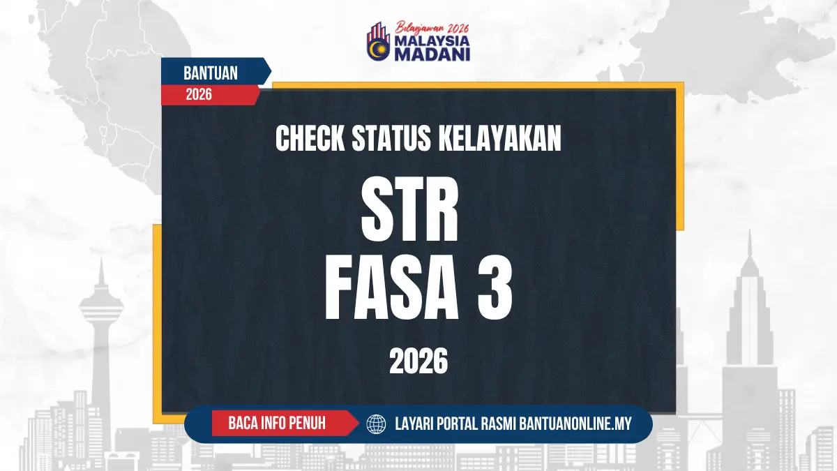 CHECK STATUS STR 2026