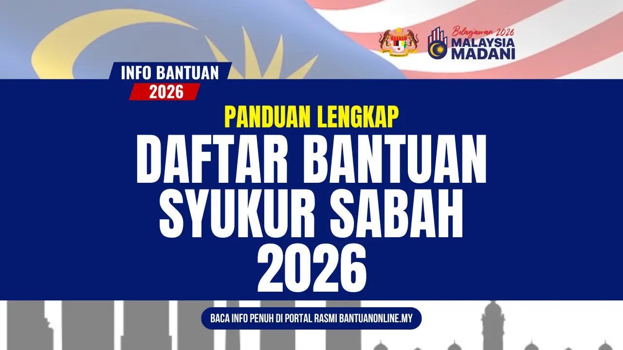 DAFTAR BANTUAN SYUKUR SABAH