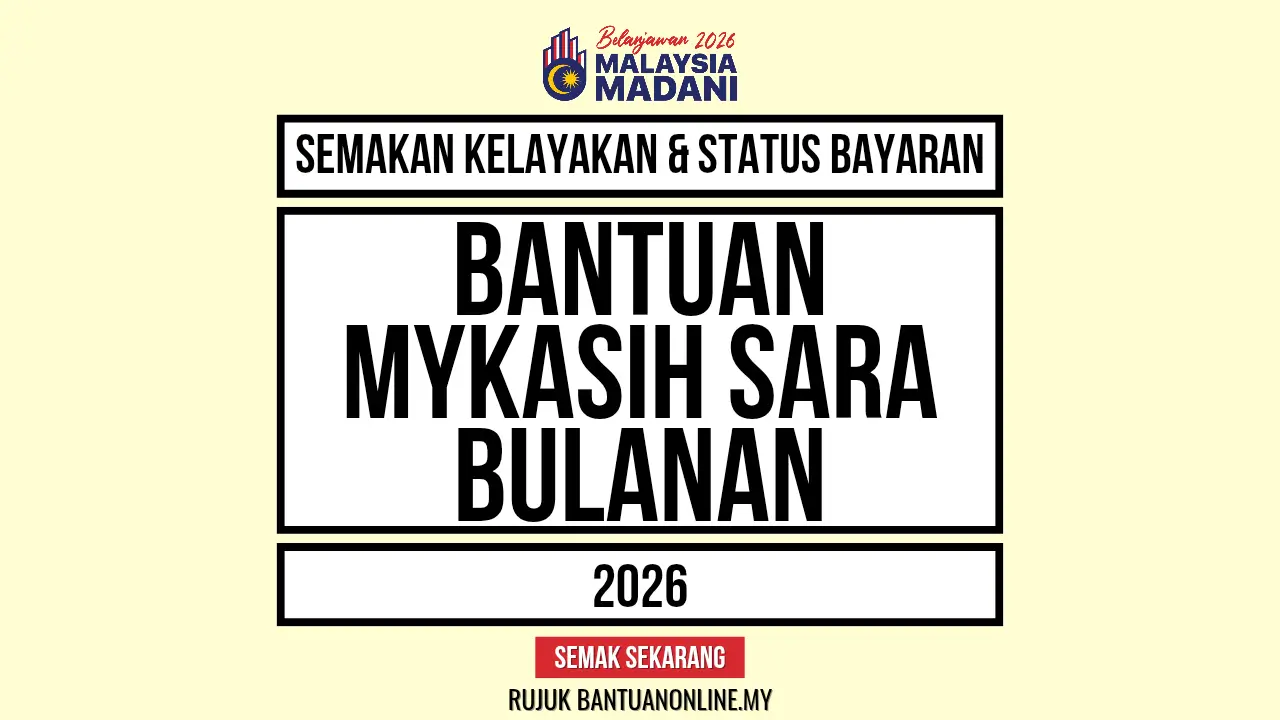 MYKASIH SARA 2026 SEMAKAN