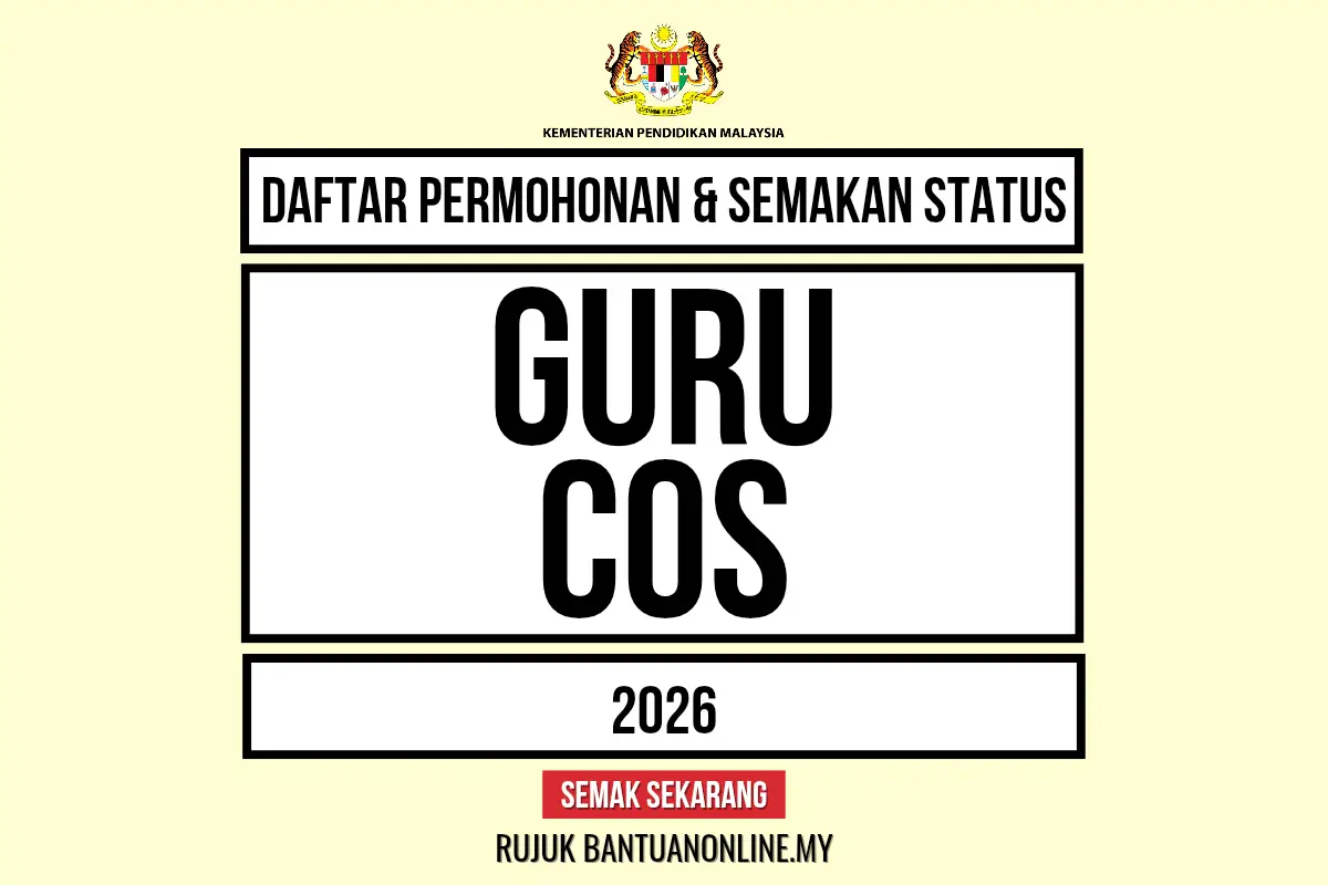 PERMOHONAN GURU COS 2026