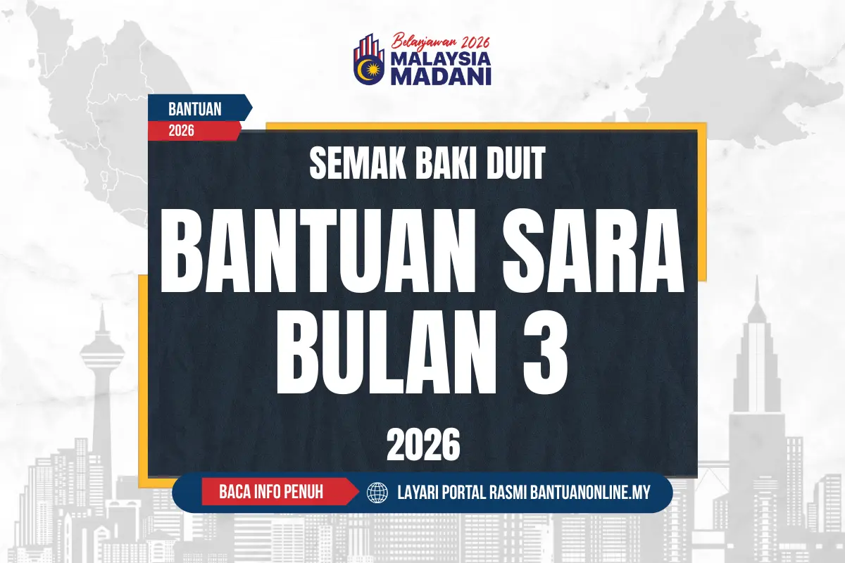 SEMAK BAKI SARA BULAN 3 2026