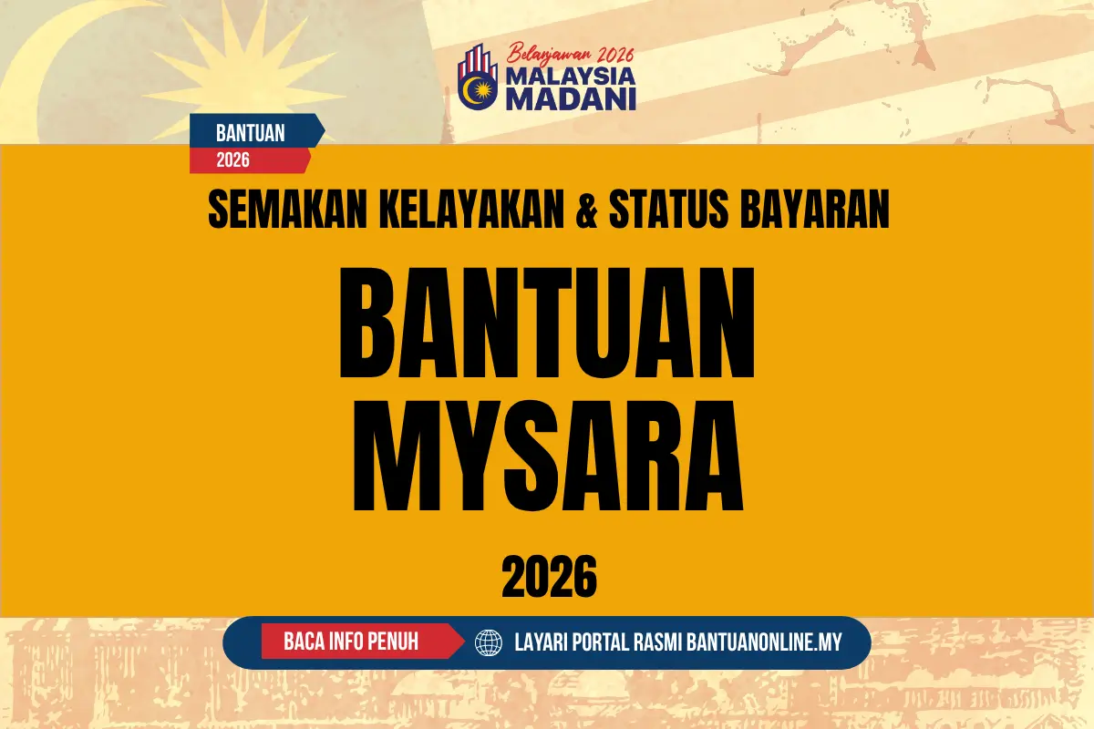 SEMAK BANTUAN MYSARA ONLINE