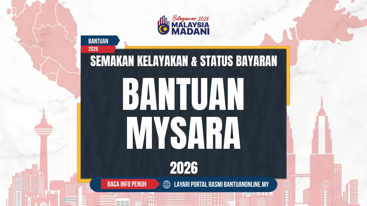 SEMAK BANTUAN MYSARA ONLINE