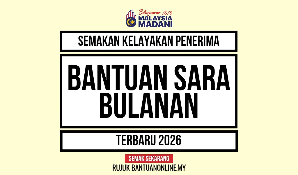 SEMAK BANTUAN SARA BULANAN