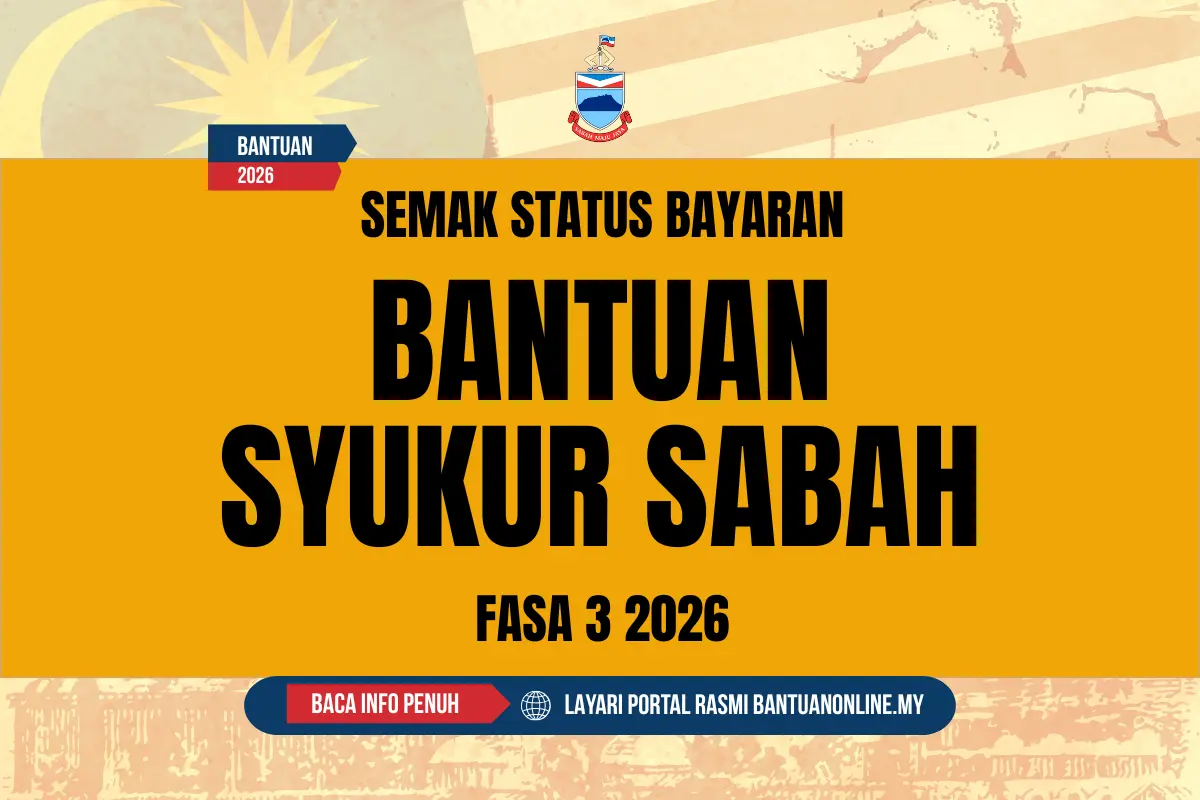 SEMAK BAYARAN SYUKUR SABAH