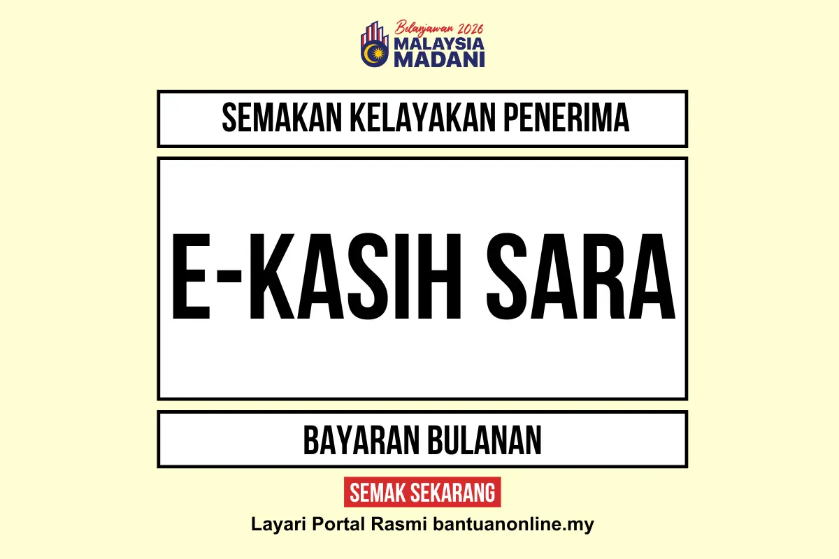 SEMAKAN E KASIH SARA