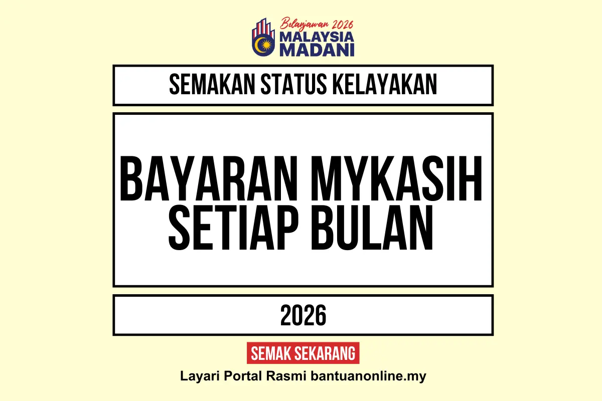 SEMAKAN MY KASIH 2026