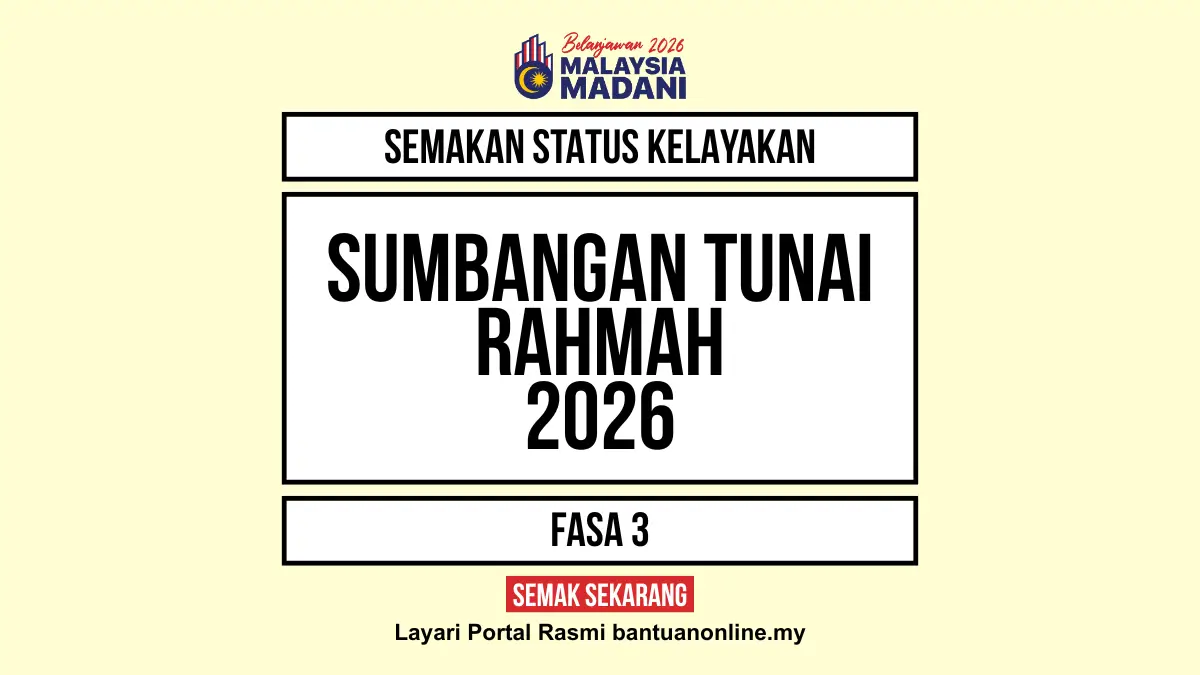 SEMAKAN STATUS STR 2026