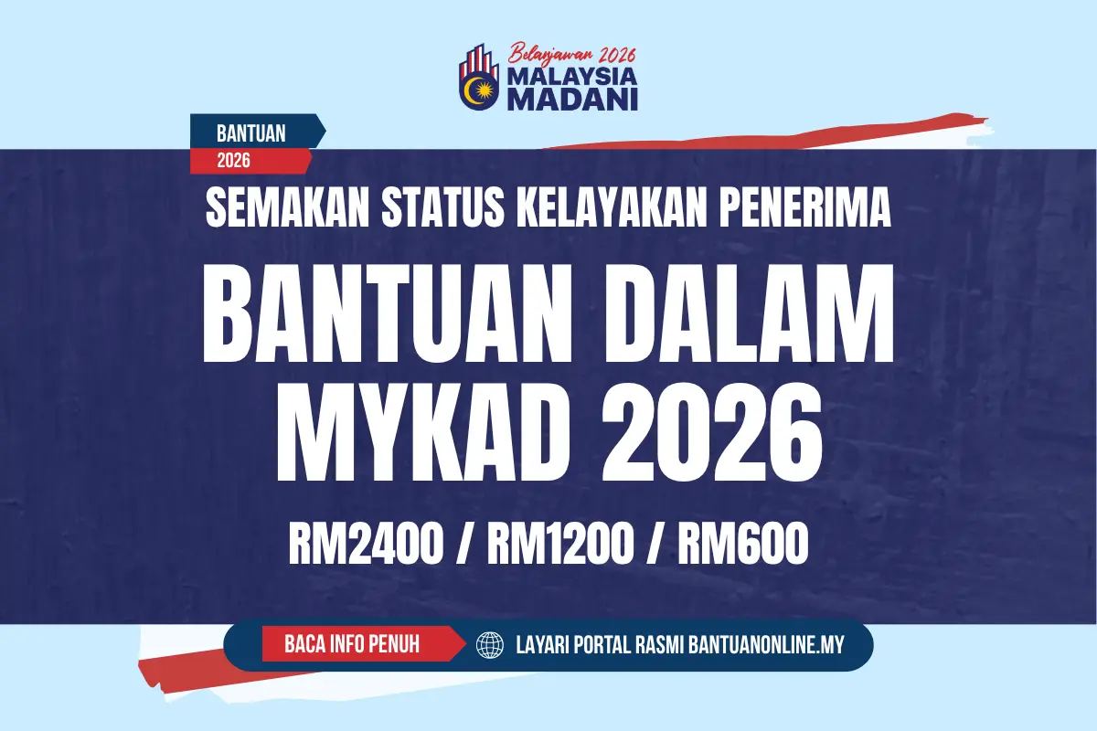 BANTUAN MYKAD 2026