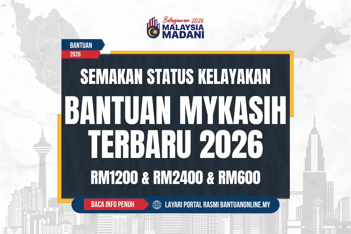 BANTUAN MYKASIH 2026 SEMAKAN STATUS