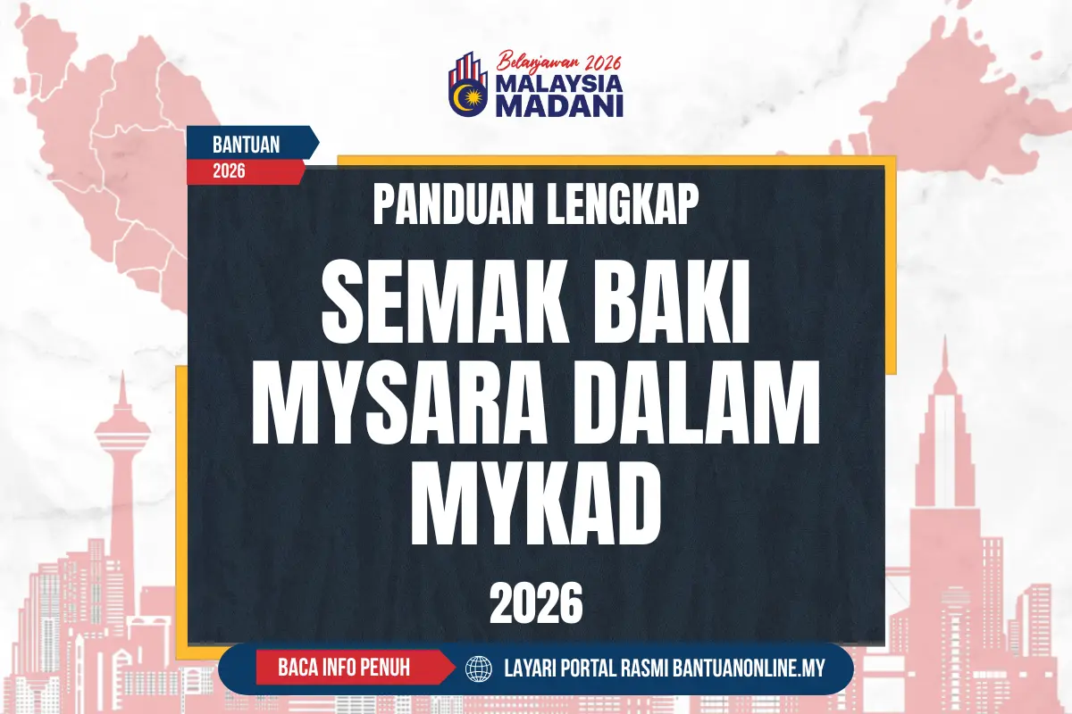 BANTUAN MYSARA DALAM MYKAD