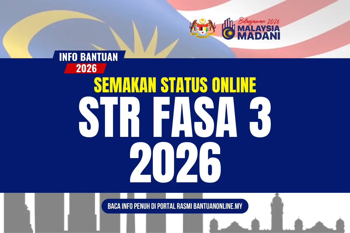 BANTUAN STR 2026 ONLINE