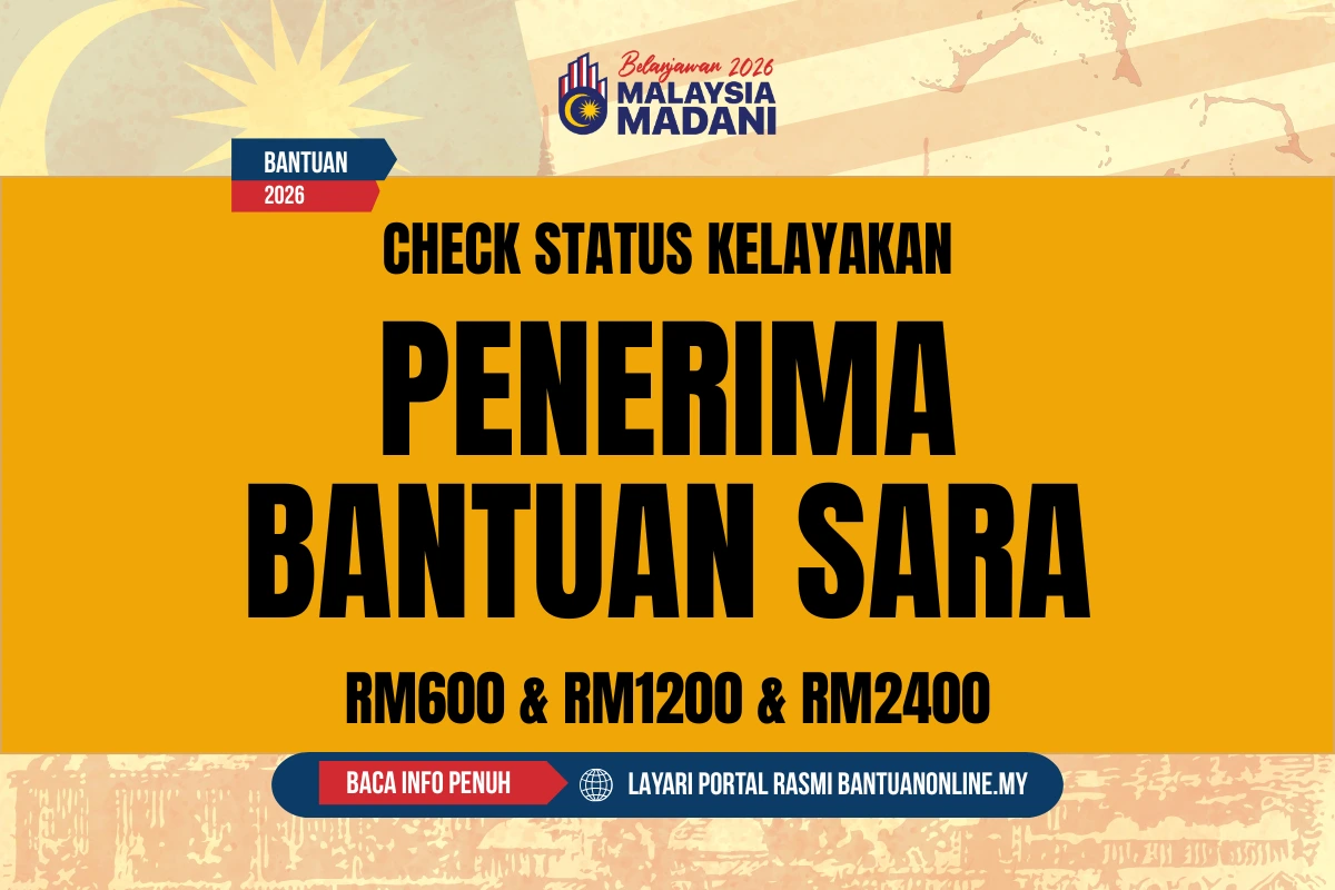 CARA CHECK SARA ONLINE